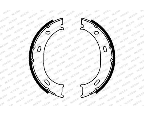 Brake Shoe Kit, parking brake PREMIER FSB624 Ferodo, Image 2