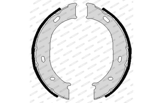 Brake Shoe Kit, parking brake PREMIER FSB624 Ferodo, Image 3