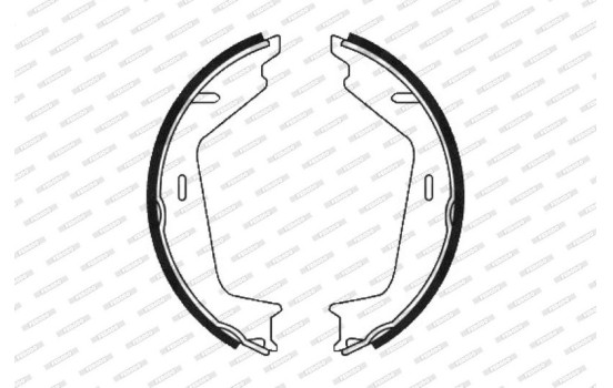 Brake Shoe Kit, parking brake PREMIER FSB645 Ferodo, Image 2