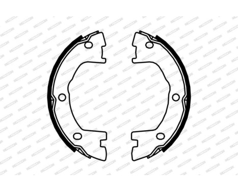 Brake Shoe Kit, parking brake PREMIER FSB685 Ferodo, Image 2