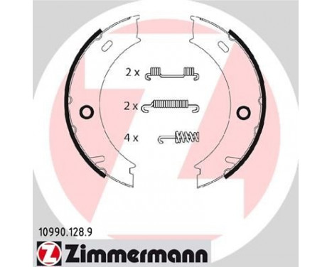 Brake Shoe Kit, parking brake, Image 2