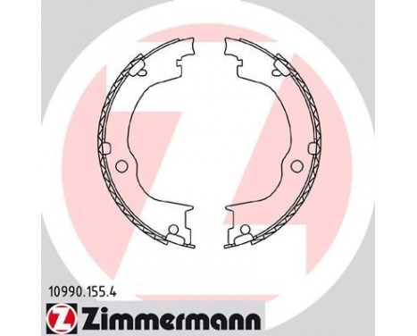 Brake Shoe Kit, parking brake, Image 2