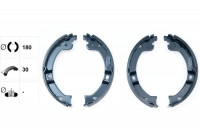 Brake Shoe Kit, parking brake