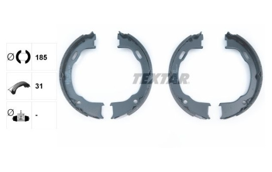 Brake Shoe Kit, parking brake