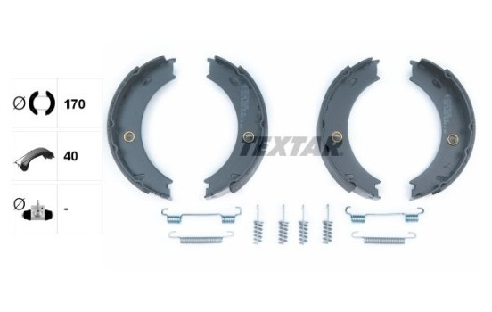 Brake Shoe Kit, parking brake