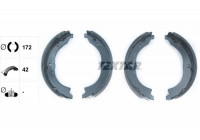 Brake Shoe Kit, parking brake
