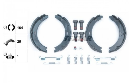 Brake Shoe Kit, parking brake