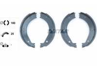 Brake Shoe Kit, parking brake