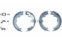 Brake Shoe Kit, parking brake