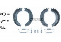 Brake Shoe Kit, parking brake