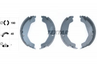 Brake Shoe Kit, parking brake