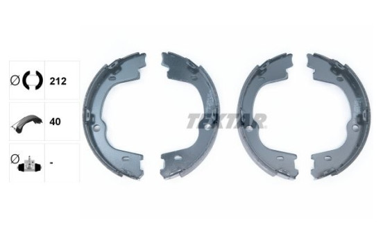 Brake Shoe Kit, parking brake