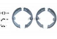 Brake Shoe Kit, parking brake