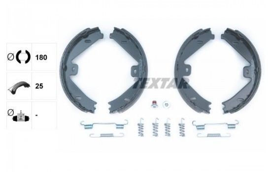 Brake Shoe Kit, parking brake