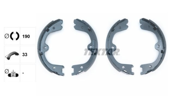Brake Shoe Kit, parking brake