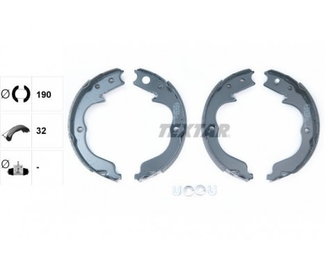 Brake Shoe Kit, parking brake