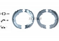 Brake Shoe Kit, parking brake