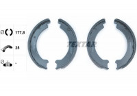 Brake Shoe Kit, parking brake