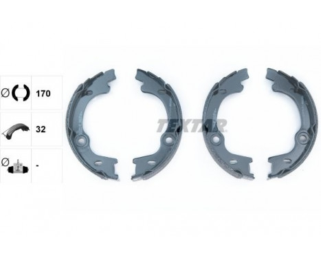 Brake Shoe Kit, parking brake