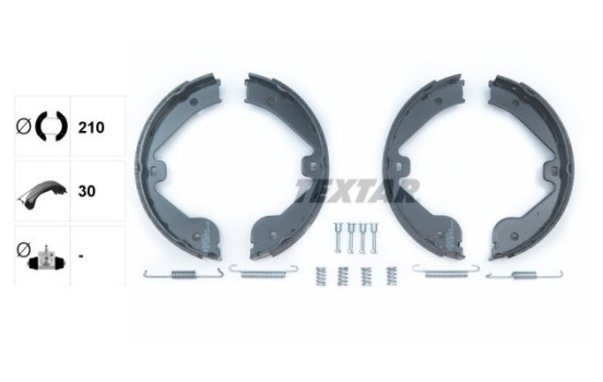 Brake Shoe Kit, parking brake