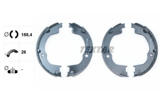 Brake Shoe Kit, parking brake