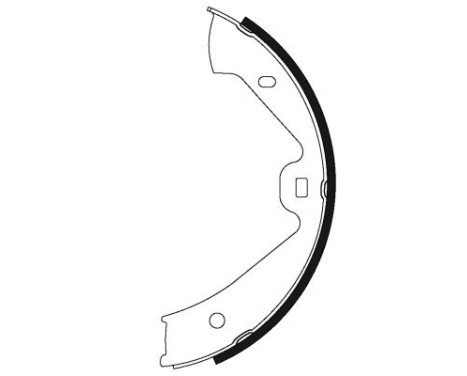 Brake Shoe Kit, parking brake, Image 2