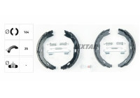 Brake Shoe Kit, parking brake