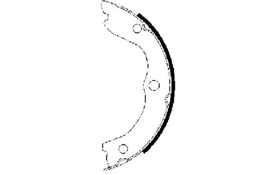 Brake Shoe Kit, parking brake, Image 2