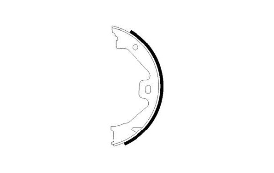 Brake Shoe Kit, parking brake, Image 2