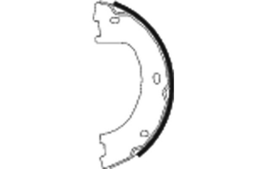 Brake Shoe Kit, parking brake, Image 2