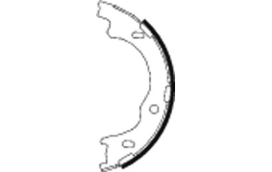 Brake Shoe Kit, parking brake, Image 2