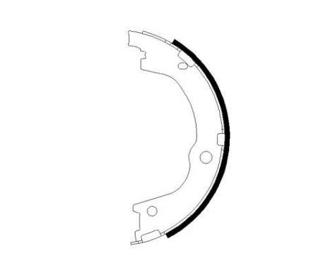 Brake Shoe Kit, parking brake, Image 2