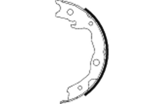 Brake Shoe Kit, parking brake, Image 2