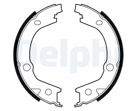 Brake Shoe Kit, parking brake