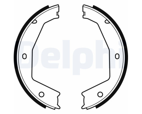 Brake Shoe Kit, parking brake