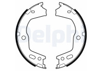 Brake Shoe Kit, parking brake