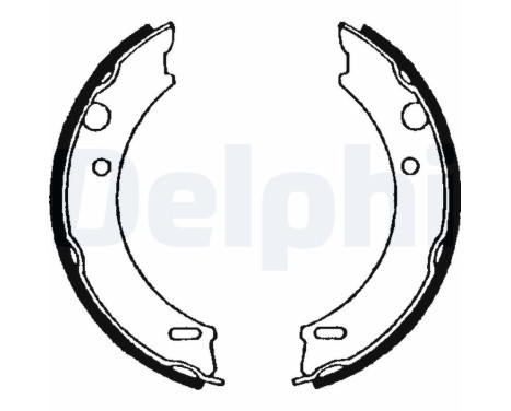 Brake Shoe Kit, parking brake