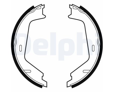 Brake Shoe Kit, parking brake