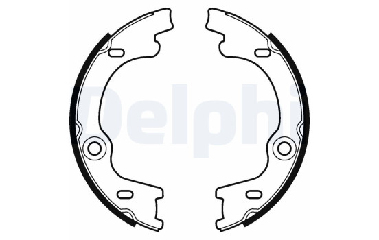 Brake Shoe Kit, parking brake