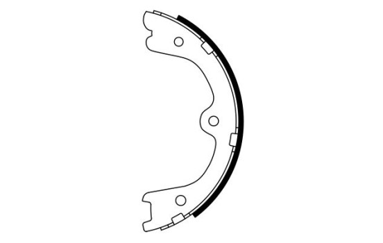 Brake Shoe Kit, parking brake, Image 5
