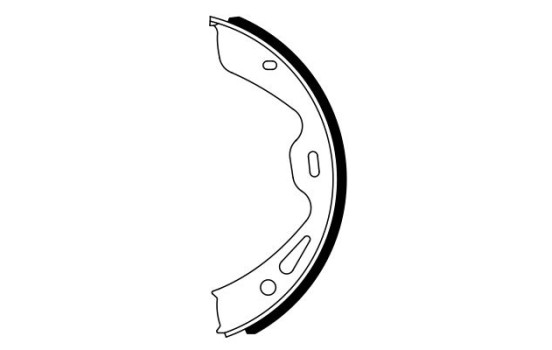 Brake Shoe Kit, parking brake, Image 2