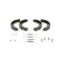Brake Shoe Kit, parking brake