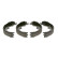 Brake Shoe Kit, parking brake
