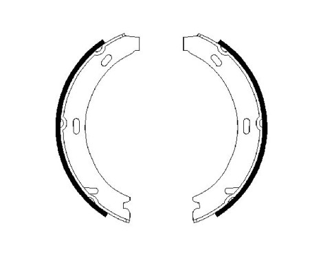 Brake Shoe Kit, parking brake, Image 2
