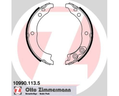 Brake Shoe Kit, parking brake, Image 2