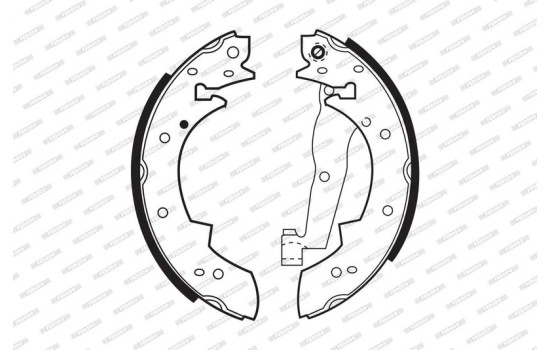 Brake Shoe Kit PREMIER FSB173 Ferodo, Image 3
