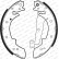 Brake Shoe Kit PREMIER FSB173 Ferodo, Thumbnail 4