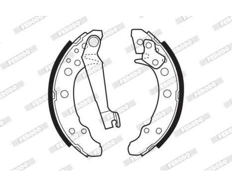 Brake Shoe Kit PREMIER FSB191 Ferodo, Image 3