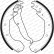 Brake Shoe Kit PREMIER FSB199 Ferodo, Thumbnail 3