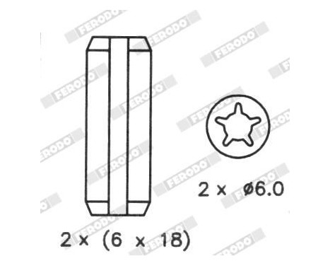 Brake Shoe Kit PREMIER FSB199 Ferodo, Image 4